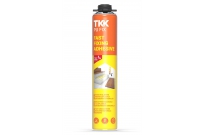 Pena pištoľová nízkoexpanzné jednozložkové lepidlo 750ml TKK - PU FIX FAST FIXING ADHESIVE.