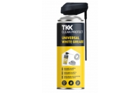 Sprej univerzálny na mazanie 400ml TKK - TKK CLEAN PROTECT UNIVERSAL WHITE GREASE.