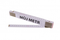 Meter drevený skladací 2m MŮJ METR.