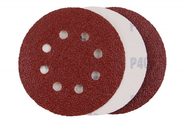 Brúsny papier výsek suchý zips 125mm/40 3ks