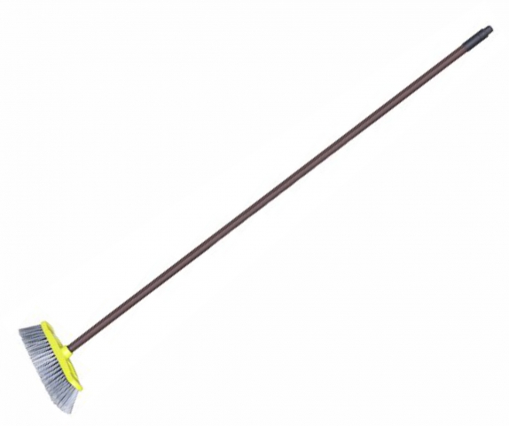 Zmeták plastový 28cm s násadou 130cm