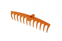 Hrable plastové 41cm 12 zubov na AL násadu.