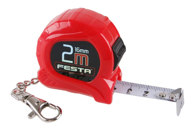 Meter zviňovací 2m/16mm prívesok.