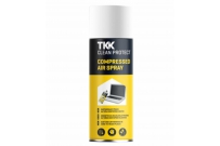 Sprej stlačený vzduch 400ml TKK - TKK CLEAN PROTECT COMPRESSED AIR SPRAY.