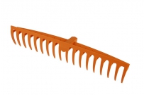 Hrable plastové 58cm 18 zubov na AL násadu.