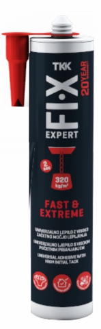 Montážne lepidlo Fast & Extrem 290ml FIX EXPERT TKK