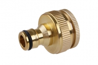 Adaptér vnútorný závit 3/4"+1" mosadz.
