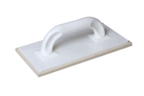 Hladítko plast biela plsť 280x140x8mm.