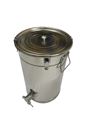 Vedro na med 35L-50kg s vent. a sponou INOX 304.