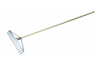 Hrable 14z pozinkované vystužené násada drevená 1500mm