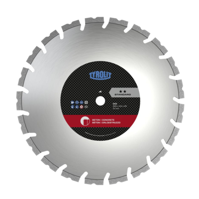 Kotúč diamantový DCC 350x3,2x25,4mm Standard.