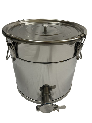 Vedro na med 20L-28kg s vent. INOX 304.