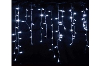 Vianočné osvetlenie LED záves biely 3m 100ks led.