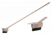 Kefa oceľová na čistenie špár s násadou 140cm.