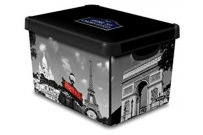 Box úložný s vrchnákom Paríž S