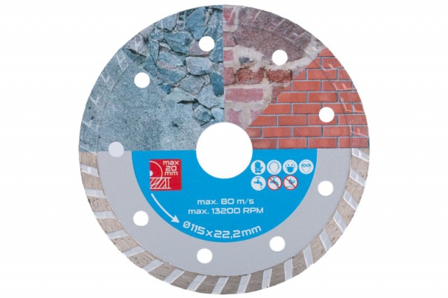 Diamantový kotúč turbo 115mm Diamant