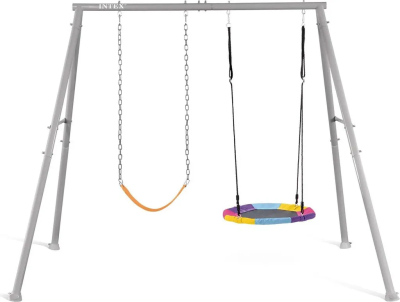 Hojdačka osemuholníková 81cm + plastová flexibilná s rámom.