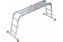AL rebrík kĺbový MONTO 4x3 Multimatic s plošinou.