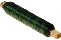 Viazací drôt zelený PVC.
