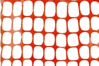 Sieť plastová oranžová 1,2x50m oko 55x60mm.