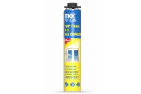 Pena pištoľová montážna XXL 870ml nízkoexpanzná TKK - PU FOAM TOP FOAM XXL ALL SEASON.