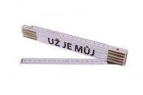 Meter drevený skladací 2m UŽ JE MŮJ.