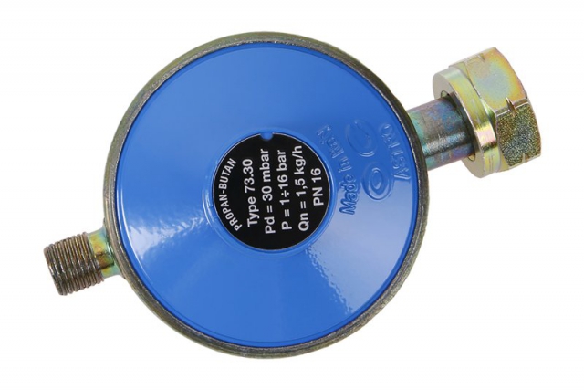 Regulátor tlaku plynu 30mBar, závit G 1/4"L
