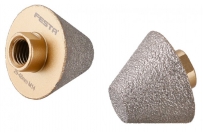 Korunka brúsna diamantová kužeľ 20-48mm M14.