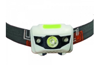 LED čelovka 1x biela / 2x červená 80lm.