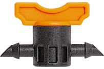 Ventil na kvapkovú závlahu pre hadicu Ø4x6mm.