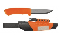 Nôž Morakniv BushCraft Survival s kresadlom a s puzdrom.