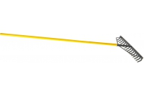 Hrable vystužené, fiber násada.