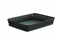 Košík Rattan, 36x26x6cm.
