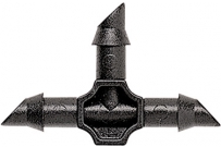 Spojka T na kvapkovú závlahu pre hadicu Ø4x6mm, 10ks.