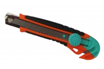 Odlamovací nôž Baupro Messer R12 18mm s kartónovou čepeľou.