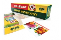 Mucholapka okenná Vetroband, 2ks.