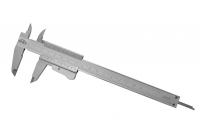 Posuvné meradlo s tlačidlom, monoblok inox KINEX.