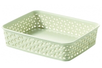 Košík Rattan, 26x20x6cm.