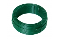 Viazací drôt zelený PVC.