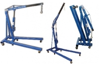 Hydraulický zdvihák stojanový skladací.
