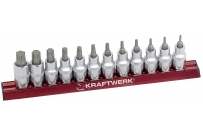 Torx sada 12ks 1/2" T10-T70.